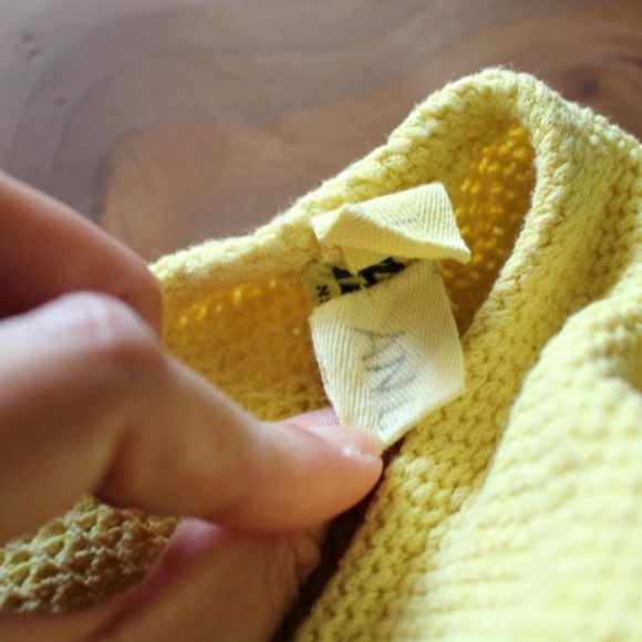 Vintage 1960s Bright Yellow Swimsuit by Eileen Holdie New York / Swimwear - Picture 8 of 9